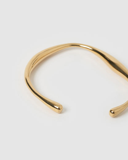 Madison Gold Cuff Bracelet