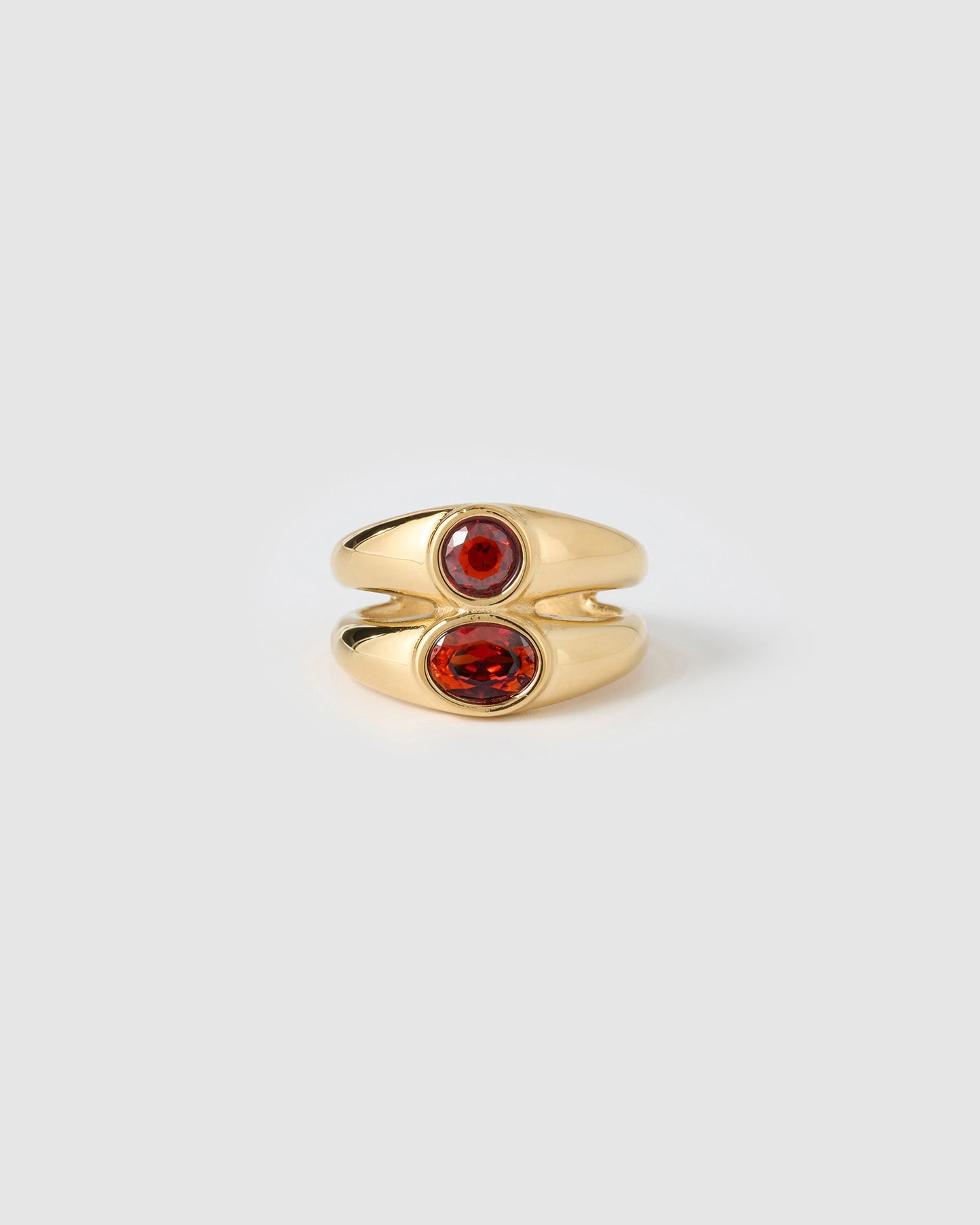 Mali Gold Ring - Ruby