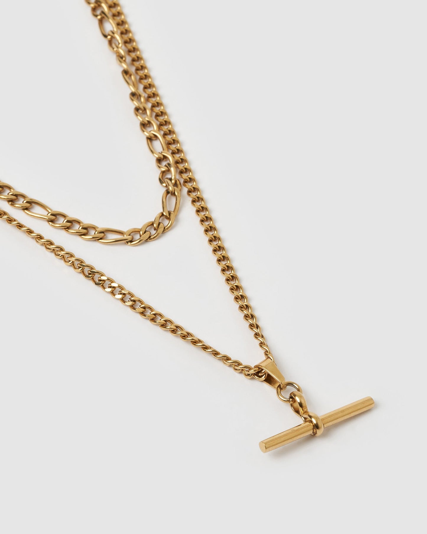 Marcella Double Stack Gold Necklace