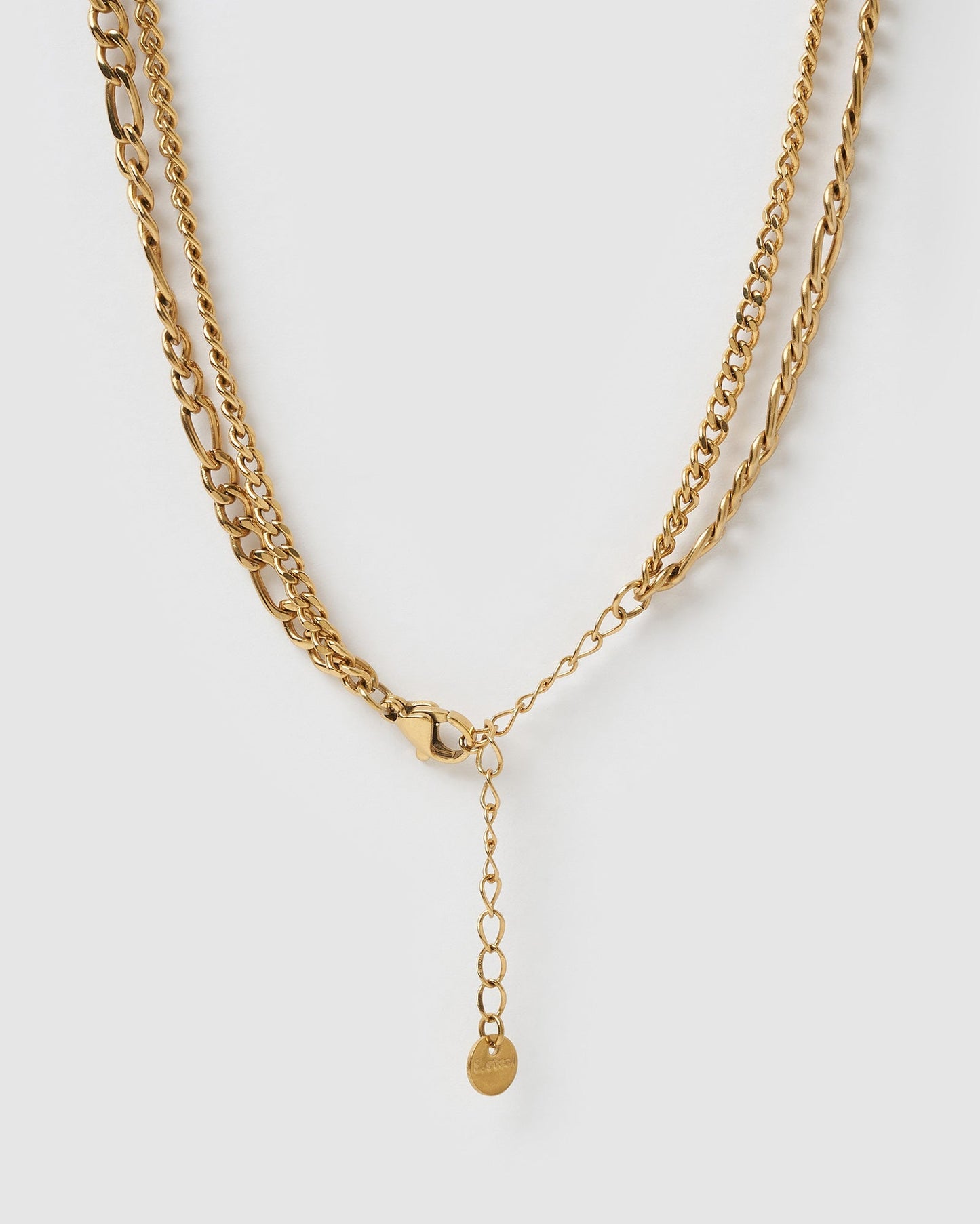 Marcella Double Stack Gold Necklace