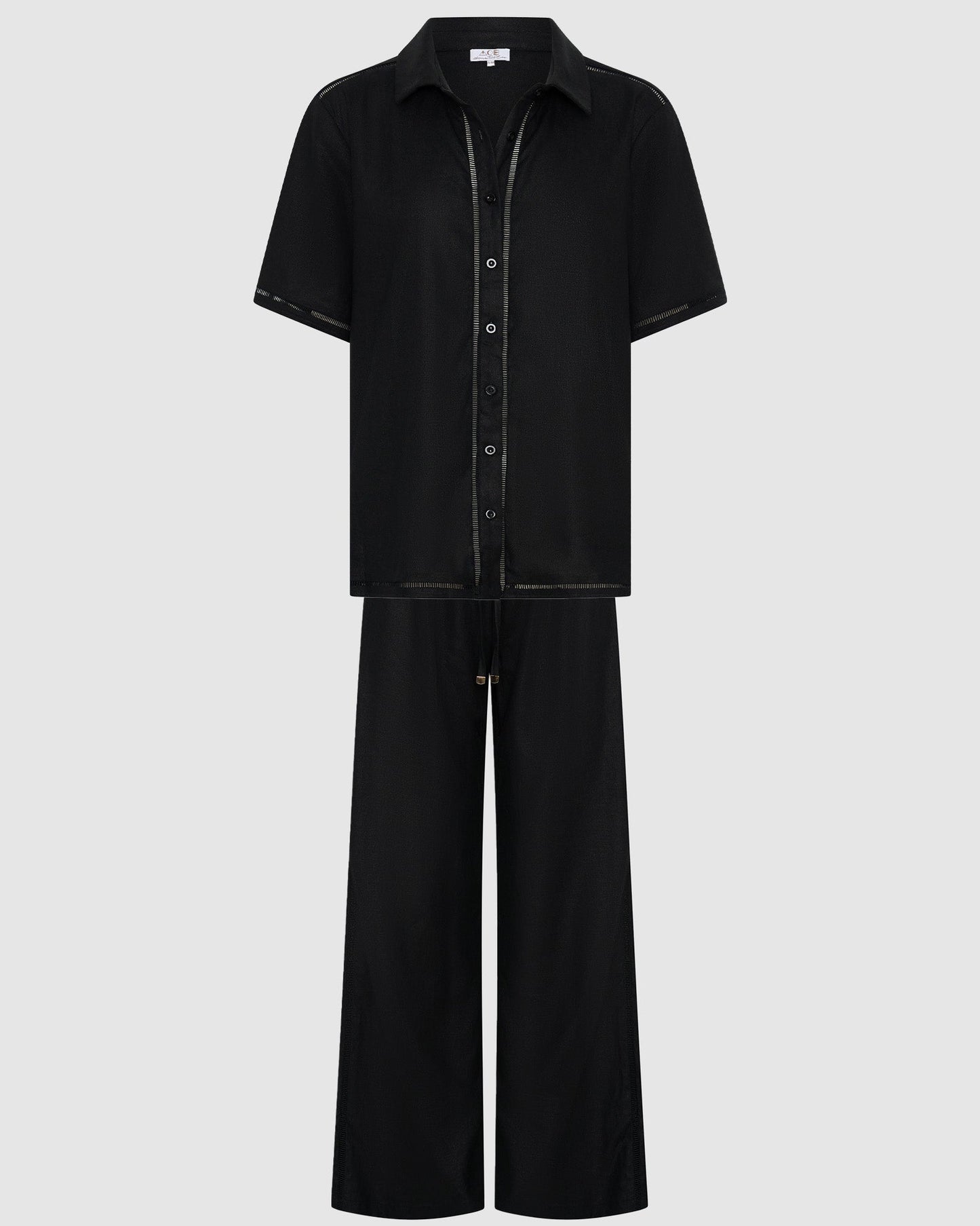 Marsielle Pants Set - Black