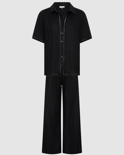 Marsielle Pants Set - Black