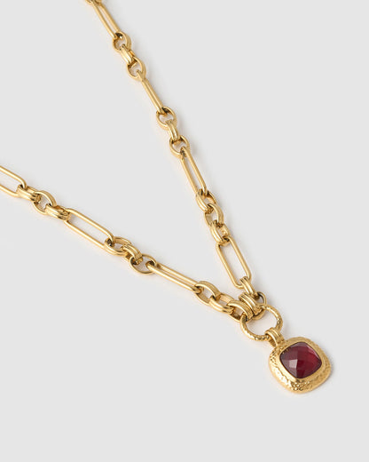 Mason Necklace - Ruby