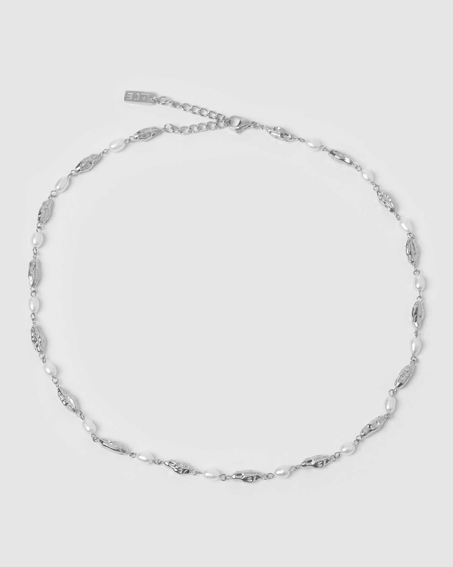 Mimi Pearl and Silver Necklace