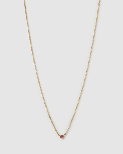Mini Birthstone Necklace