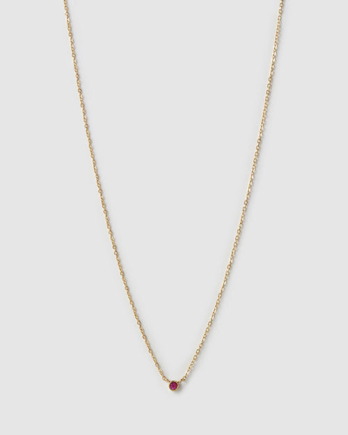 Mini Birthstone Necklace