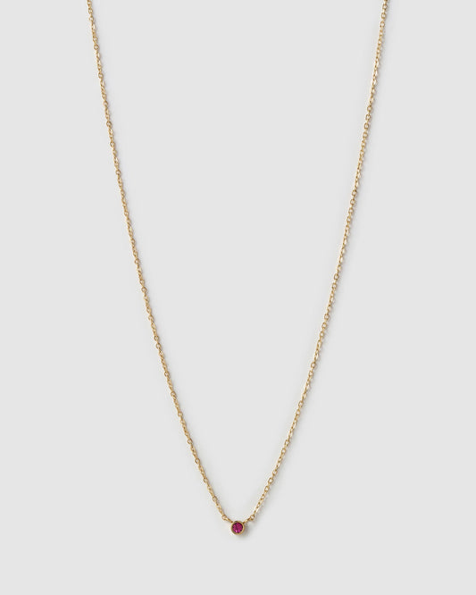 Mini Birthstone Necklace