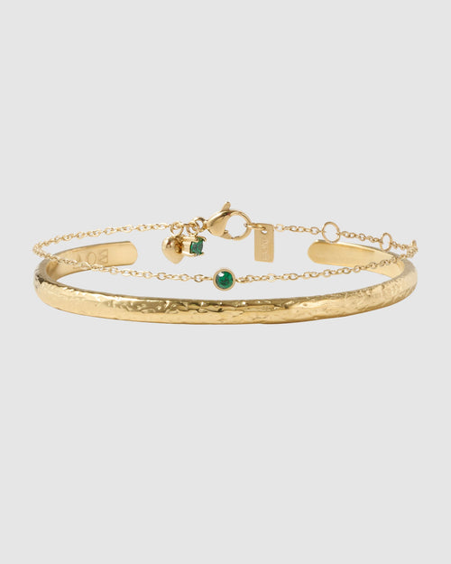 Mini Birthstone Bracelet Stack