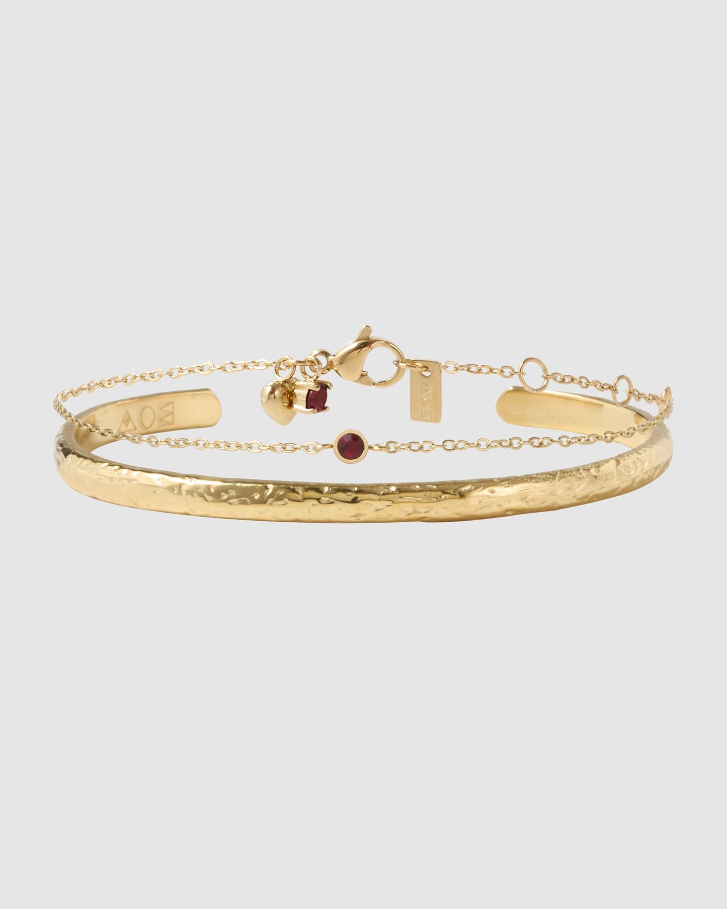 Mini Birthstone Bracelet Stack