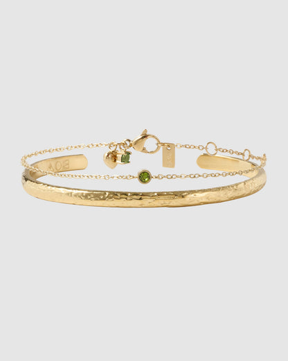 Mini Birthstone Bracelet Stack