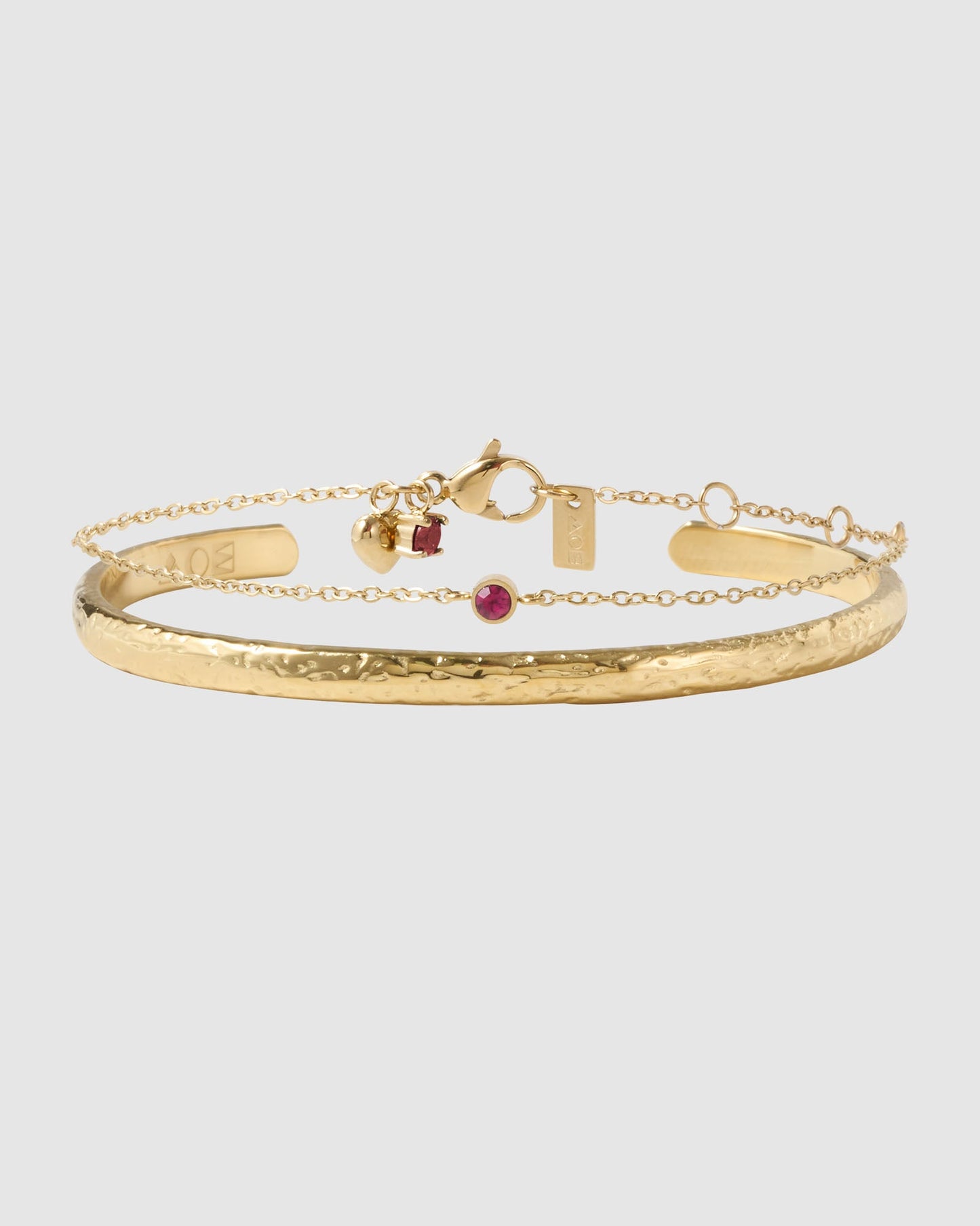 Mini Birthstone Bracelet Stack