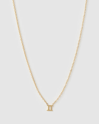 Mini Zodiac Gold Necklace