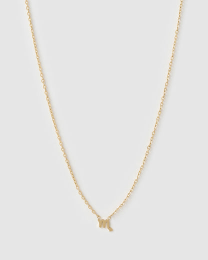 Mini Zodiac Gold Necklace