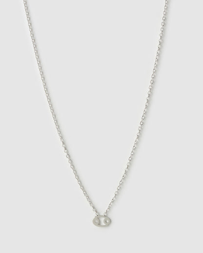 Mini Zodiac Silver Necklace