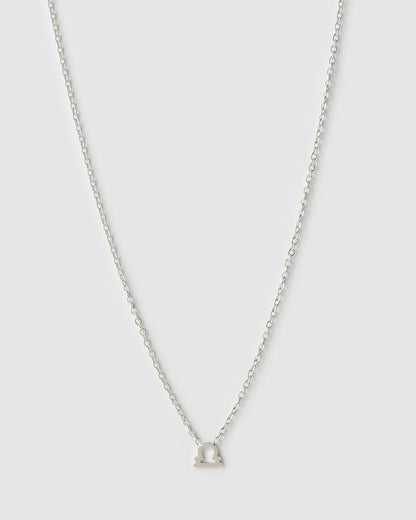 Mini Zodiac Silver Necklace
