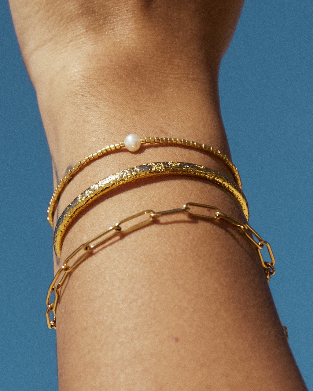 Goldilocks Bracelet Stack
