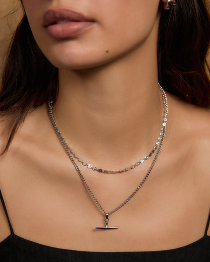 Atlas Silver Necklace