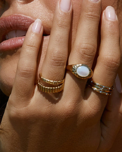 Brigitte Gold Ring