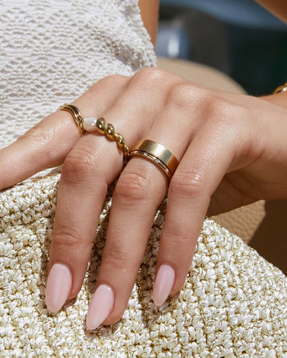 Ladera Gold Ring Stack