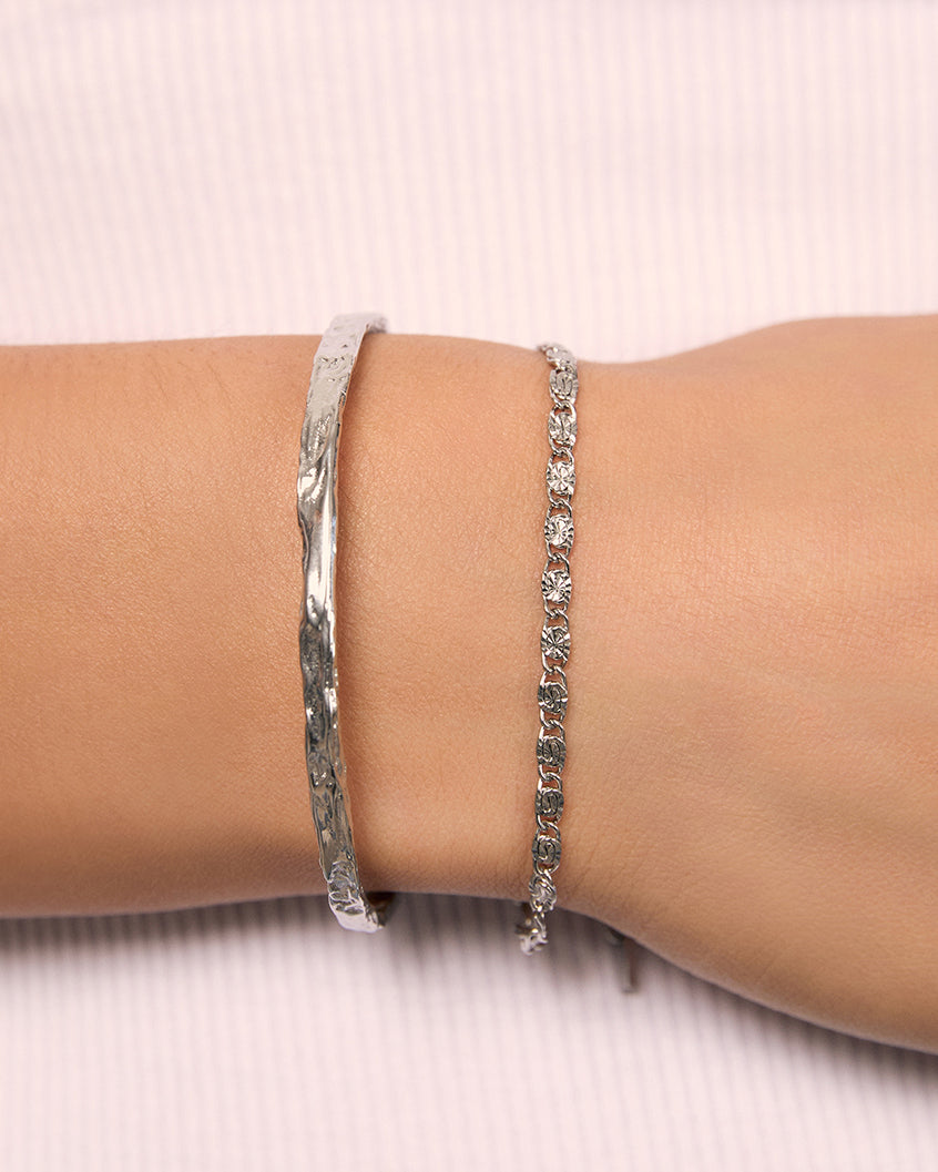 Dragon Silver Chain Bracelet
