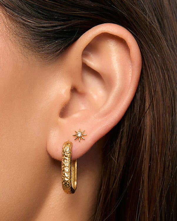 Zadie Flat Back Single Earring