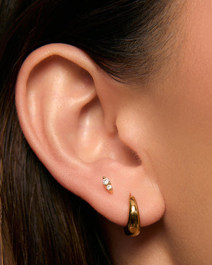 Mischa Flat Back Earrings