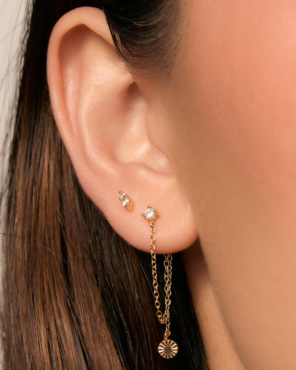 Mischa Flat Back Single Earring