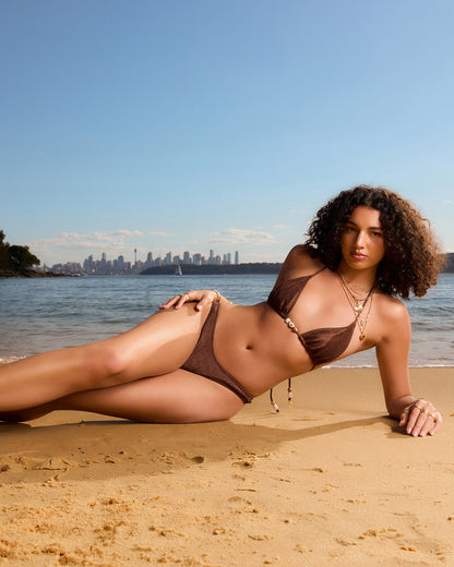 Miami Bikini Top - Chocolate
