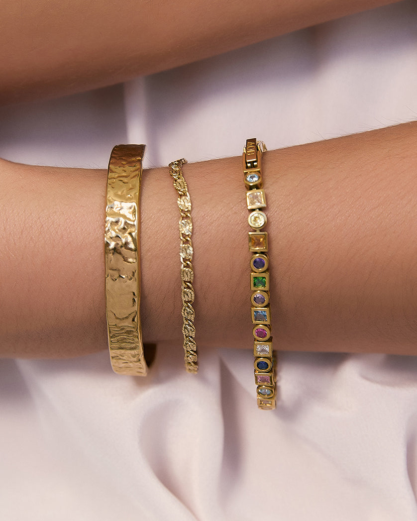 Tinka Gold Bracelet - Multi