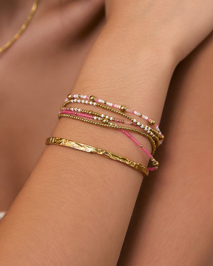 Nellie Bracelet - Bubblegum