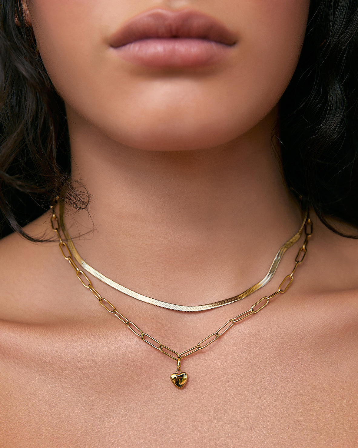Sweetie Necklace Stack - Gold