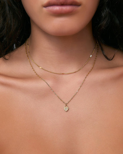 Princess Necklace Stack - Stone