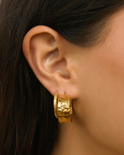 Gabriella Gold Hoop Earrings