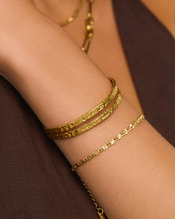Elodi Gold Cuff Bracelet