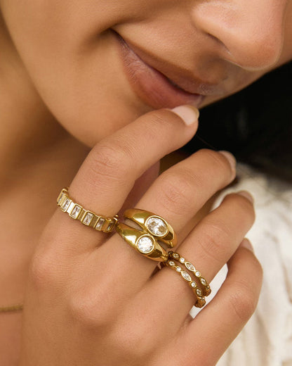 Anastasia Gold Ring