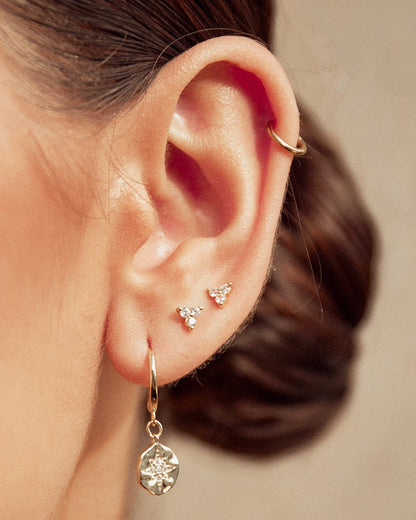 Juno Earring Stack - Gold