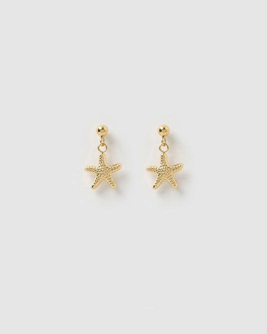 Neptune Gold Earrings
