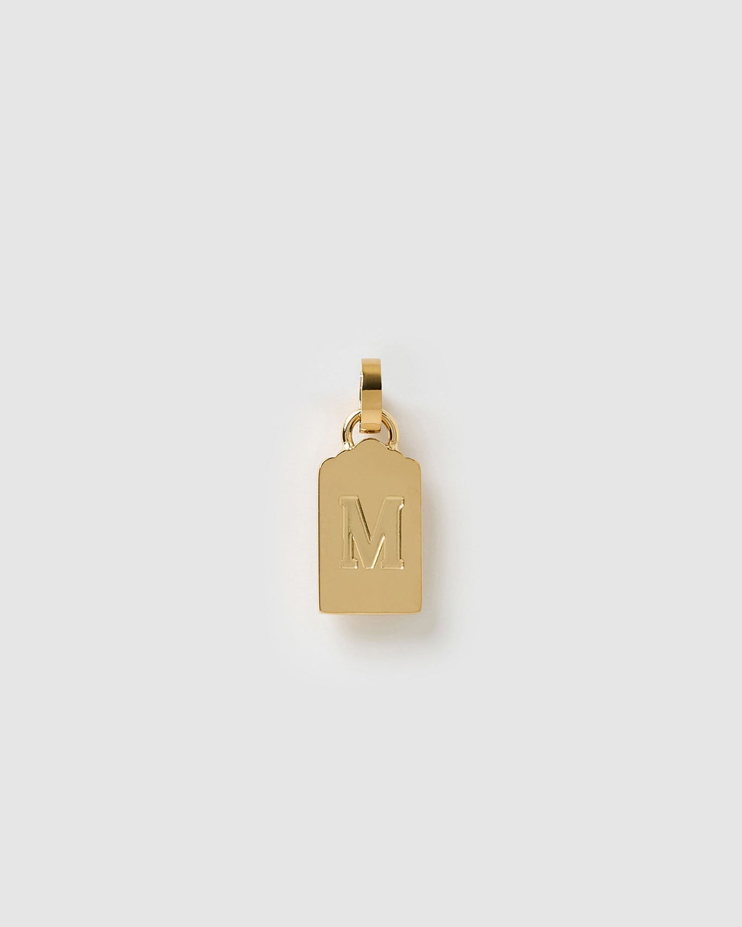 Letter Tag Charm