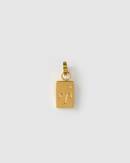 Zodiac Tag Charm