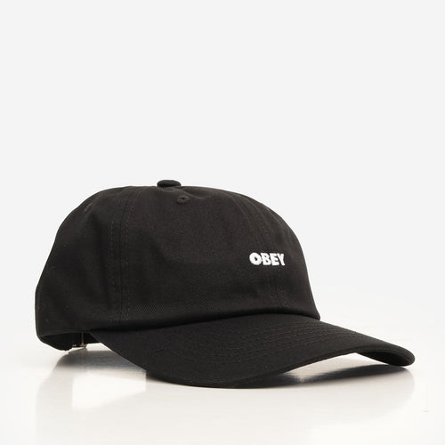 OBEY Bold Curve 6 Panel Cap