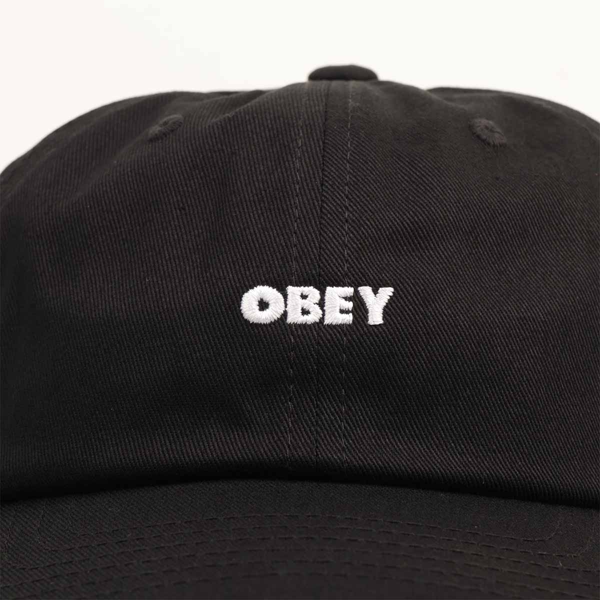 OBEY Bold Curve 6 Panel Cap