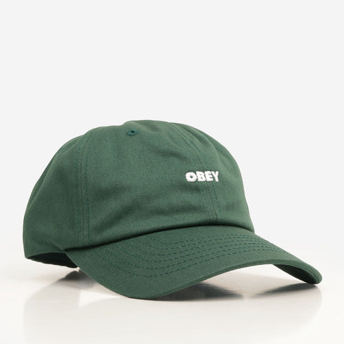 OBEY Bold Curve 6 Panel Cap