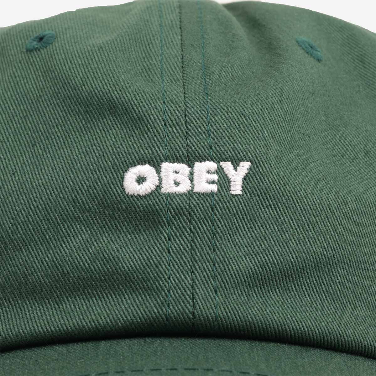 OBEY Bold Curve 6 Panel Cap