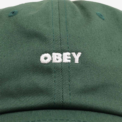OBEY Bold Curve 6 Panel Cap