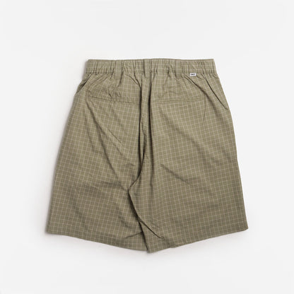 OBEY Coen Pleated Plaid Shorts