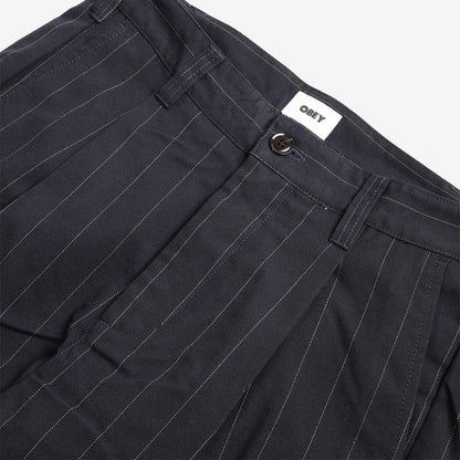OBEY Dean Stripe Pleated Pant