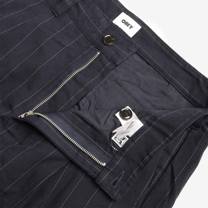 OBEY Dean Stripe Pleated Pant