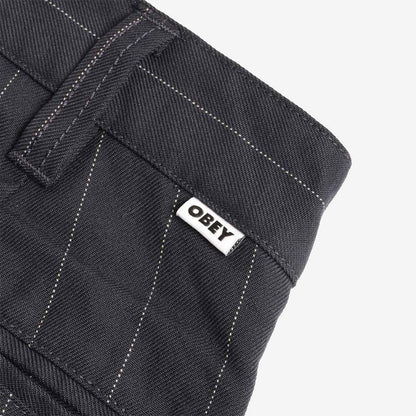 OBEY Dean Stripe Pleated Pant