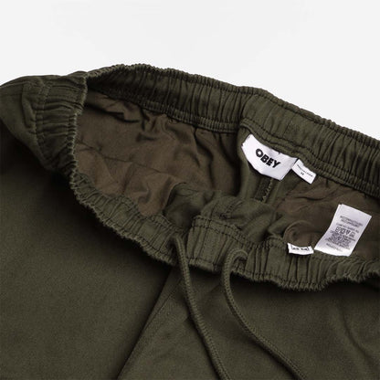 OBEY Easy Relaxed Twill Shorts