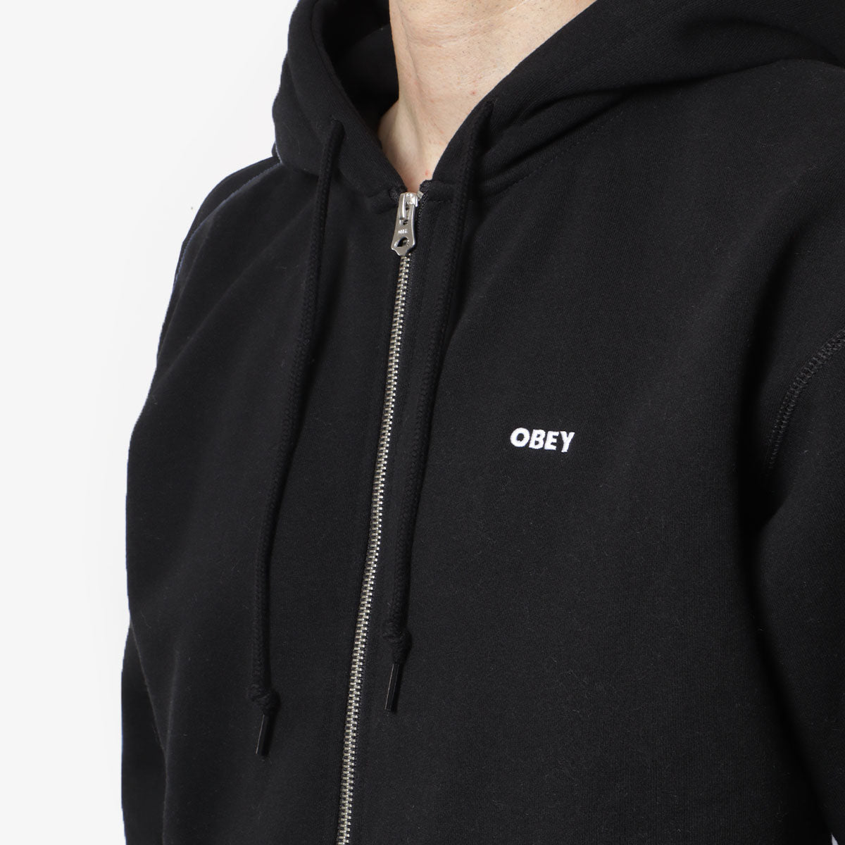 OBEY Established Works Bold Zip Hoodie II